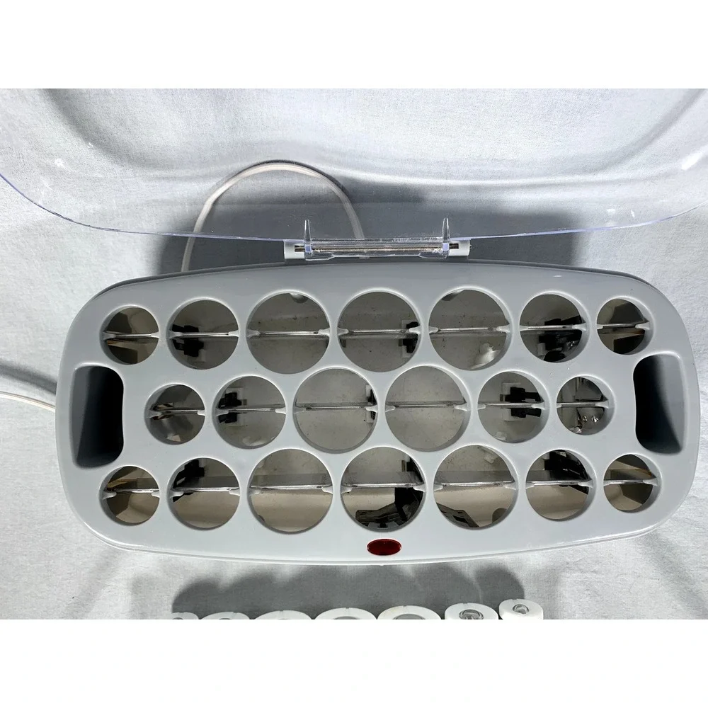Jilbere Conair Professional Ceramic Porcelain Hot Rollers 20 Piece Tested